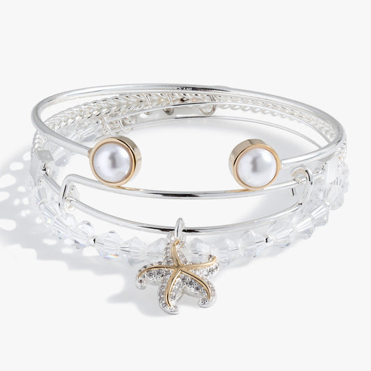 Starfish Bangles Set of 3 ALEX AND ANI