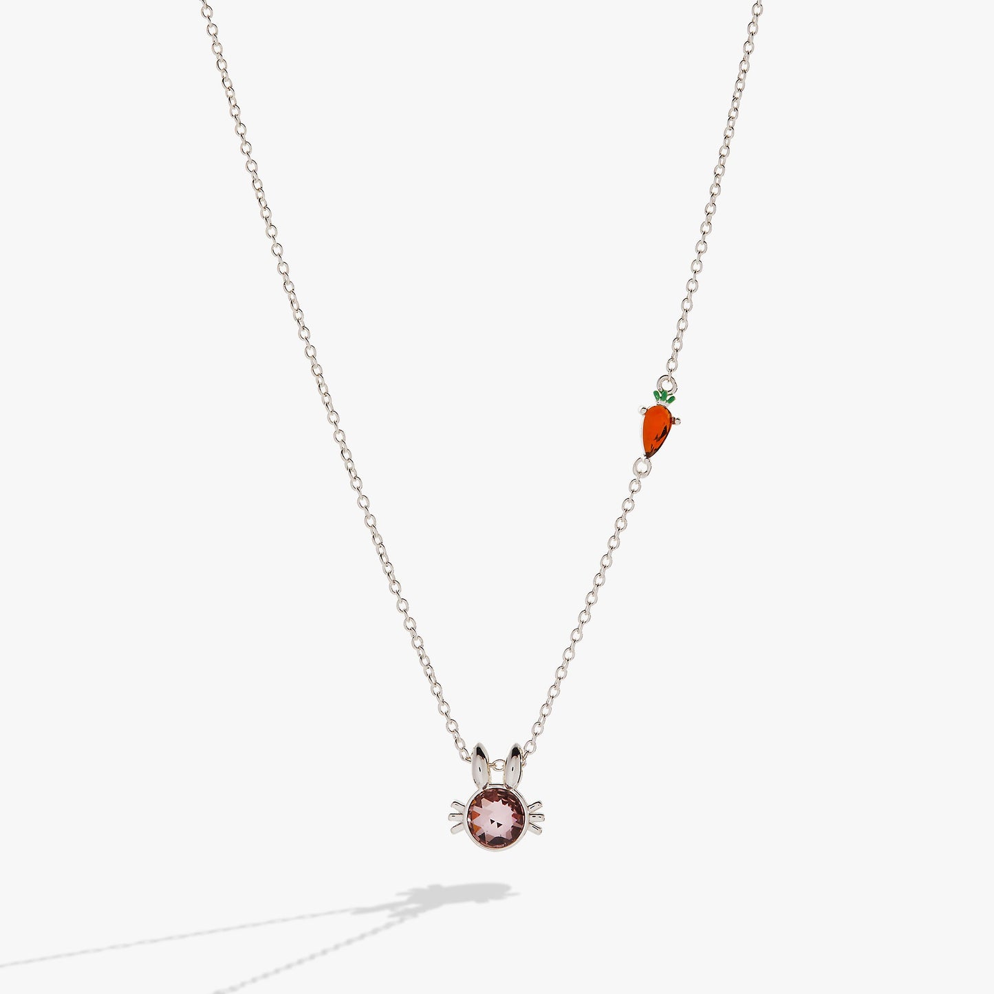 Crystal Bunny Pendant Necklace ALEX AND ANI