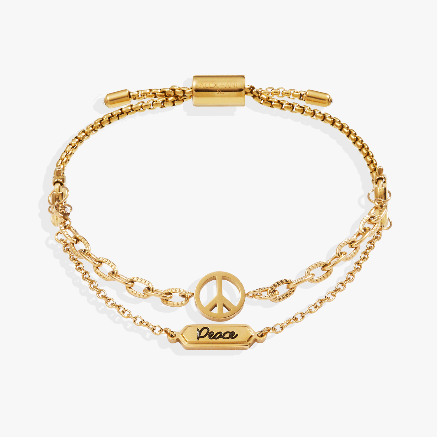 Peace Stranded Bracelet™ Set ALEX AND ANI