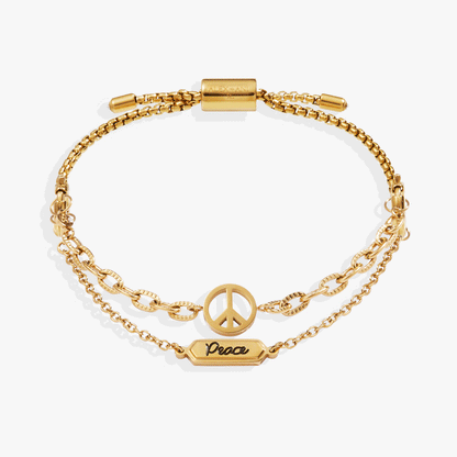Peace Stranded Bracelet™ Set ALEX AND ANI