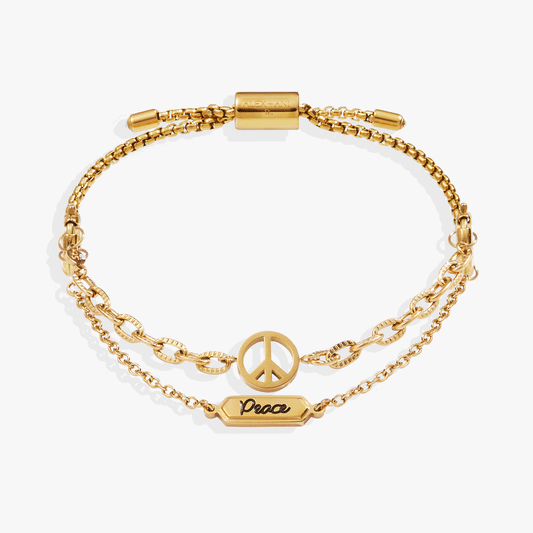 Peace Stranded Bracelet™ Set ALEX AND ANI