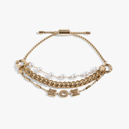 Mom Pearl Stranded™ Bracelet Set ALEX AND ANI