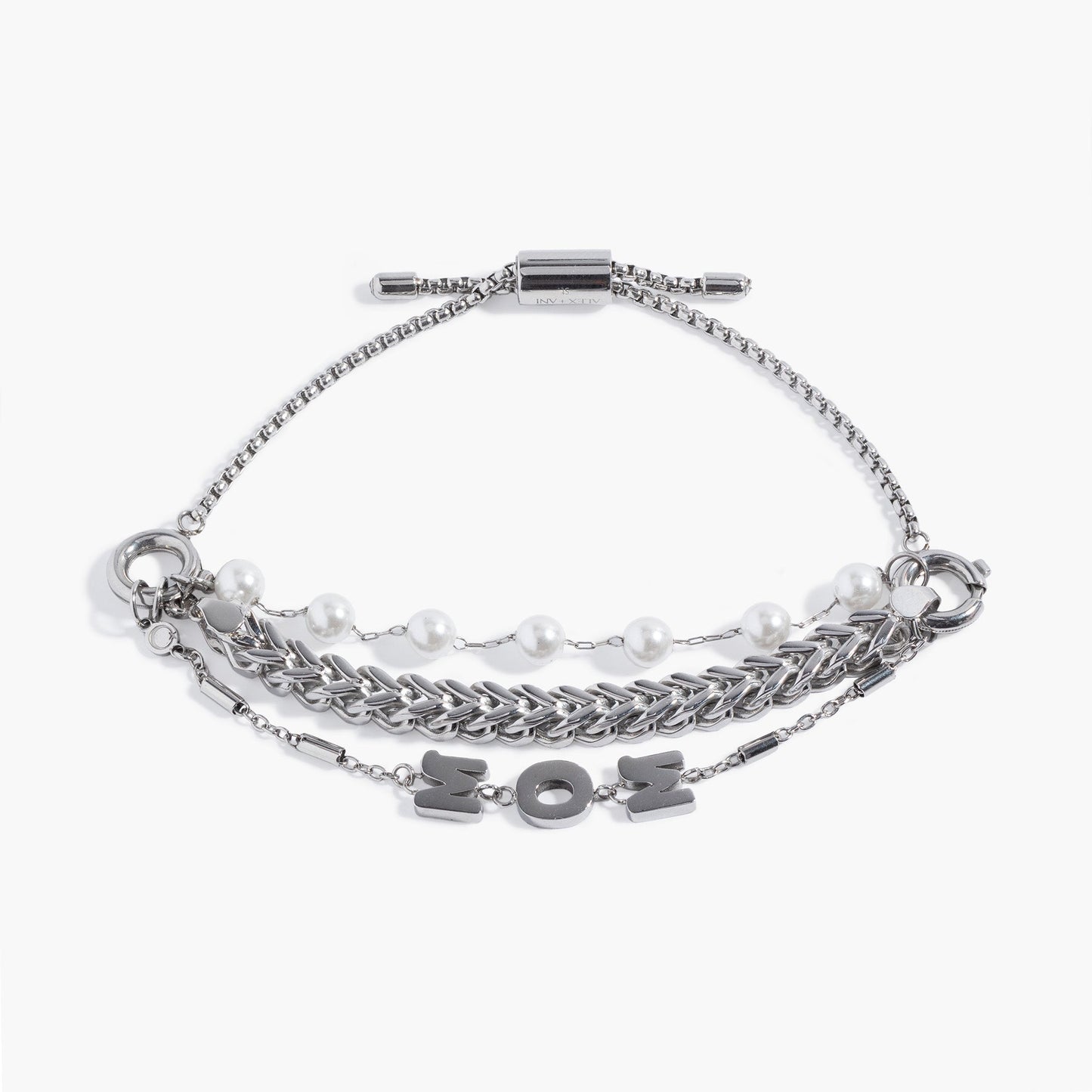 Mom Pearl Stranded™ Bracelet Set ALEX AND ANI