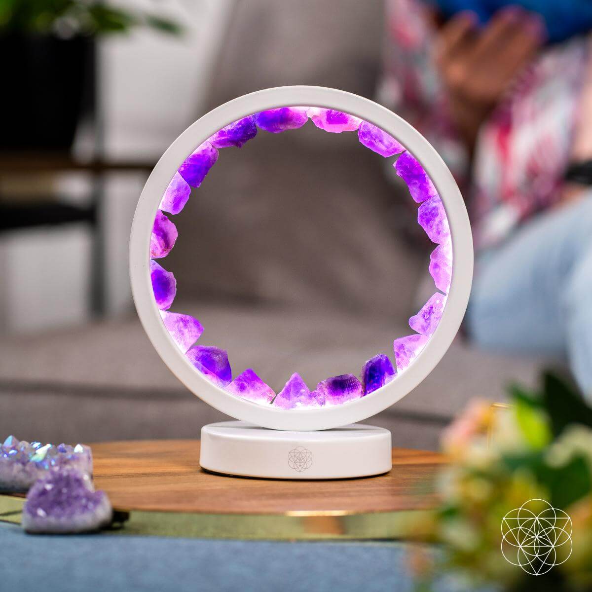 Stress Less, Sleep More – Amethyst Healing Lamp Conscious Items