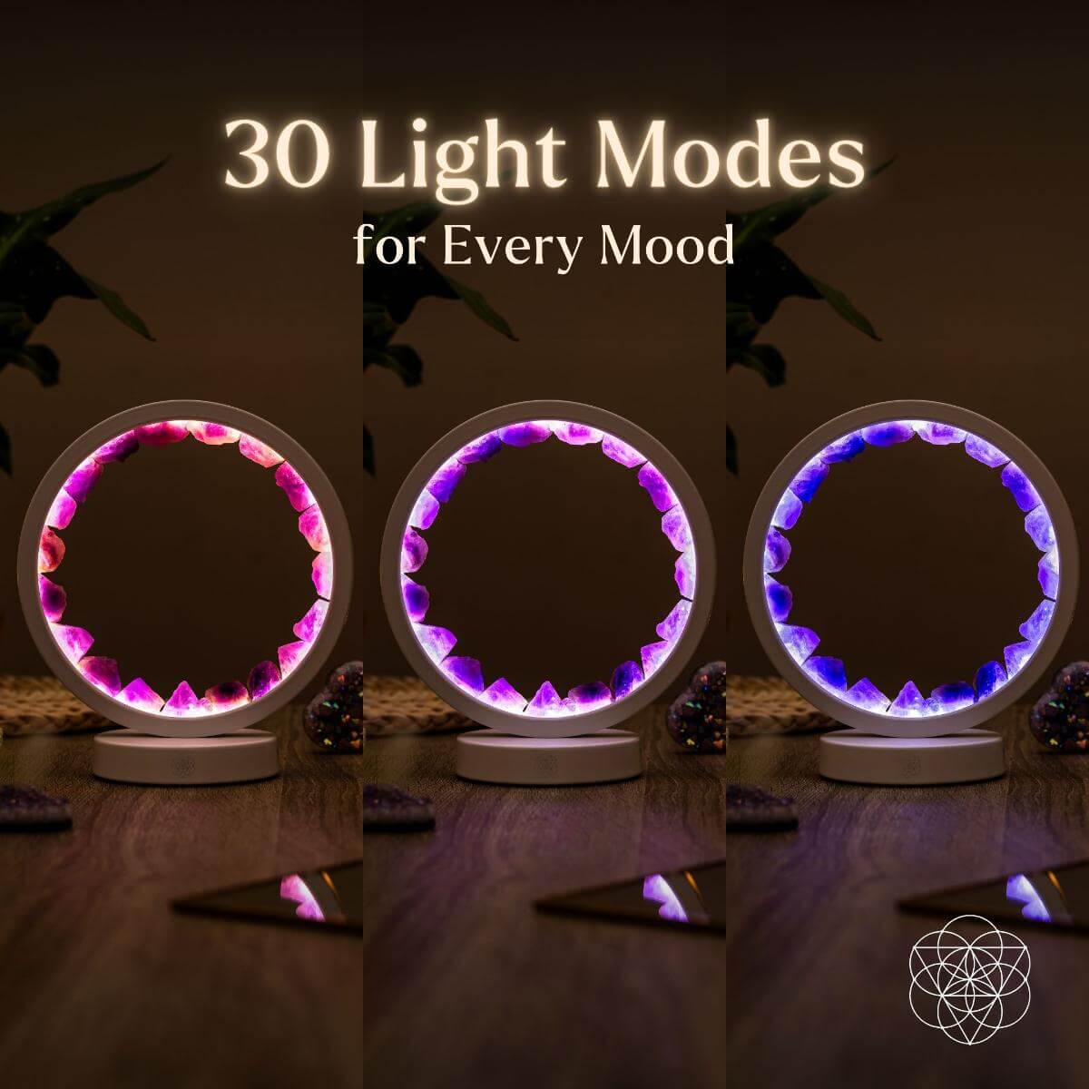 Stress Less, Sleep More – Amethyst Healing Lamp Conscious Items