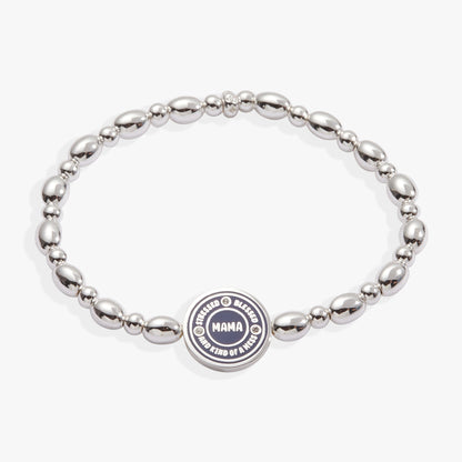 “Mama — Stressed, Blessed and Kind of a Mess” Stretch Bracelet ALEX AND ANI
