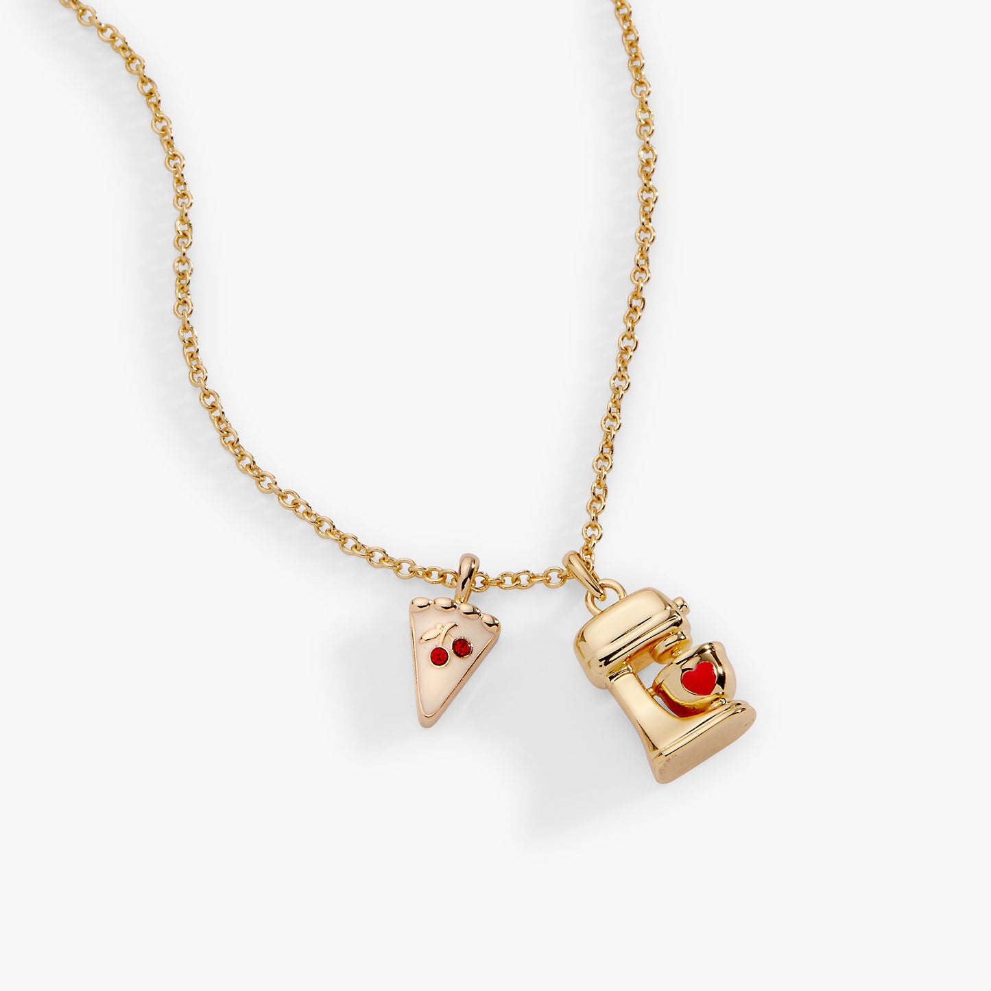 Sweet Shop Pie and Kitchen Mixer Charm Pendant Necklace ALEX AND ANI