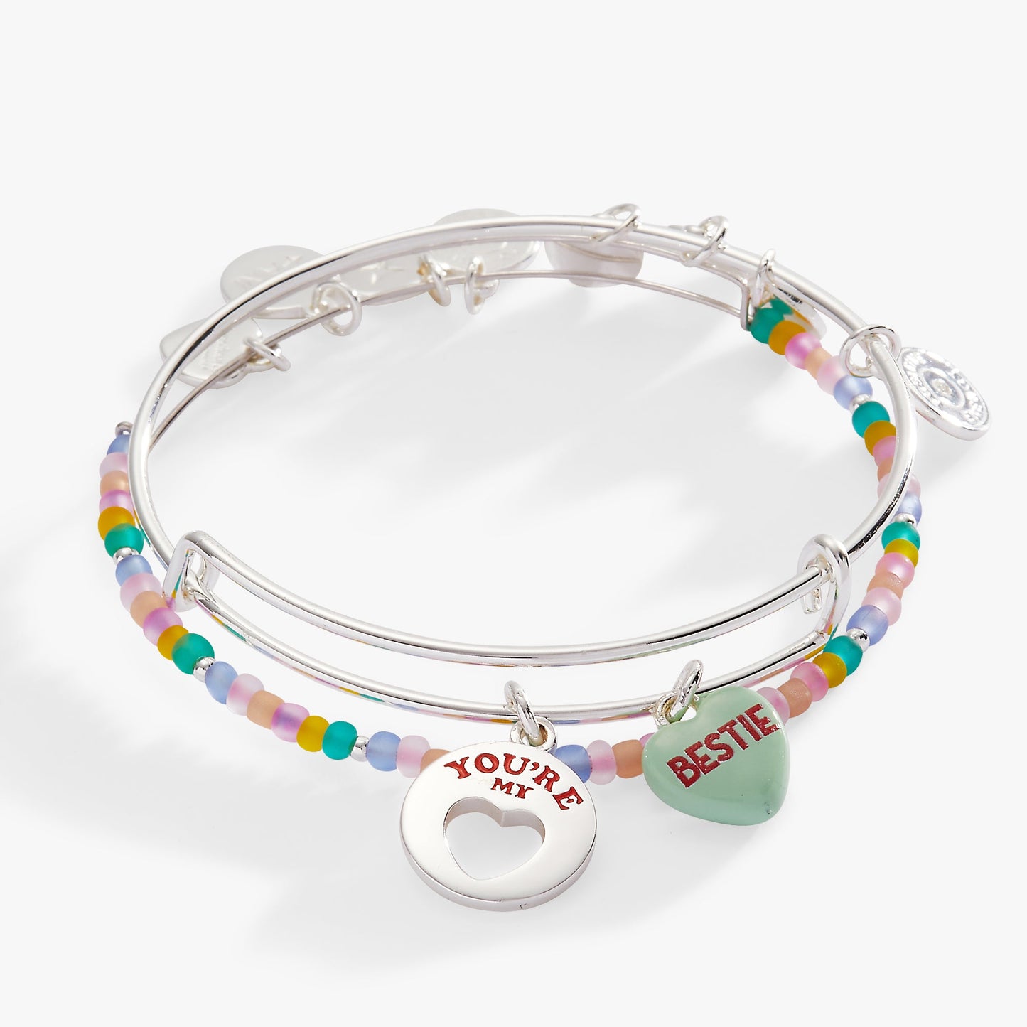 Sweethearts® 'You're My Bestie' Bangle Set of 2 ALEX AND ANI