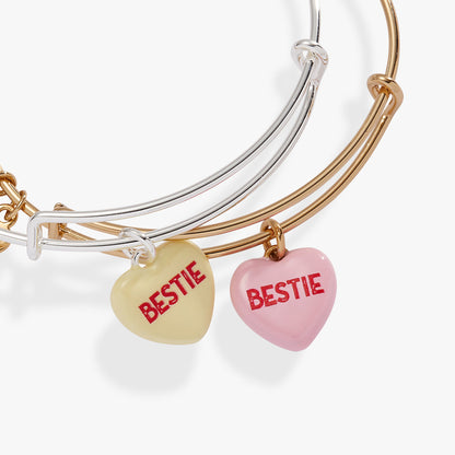 Sweethearts® 'Bestie' Charm Bangles Set of 2 ALEX AND ANI
