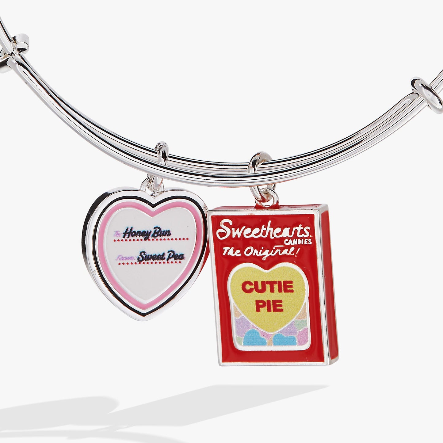 Sweethearts® Box and Tag Duo Charm Bangle ALEX AND ANI