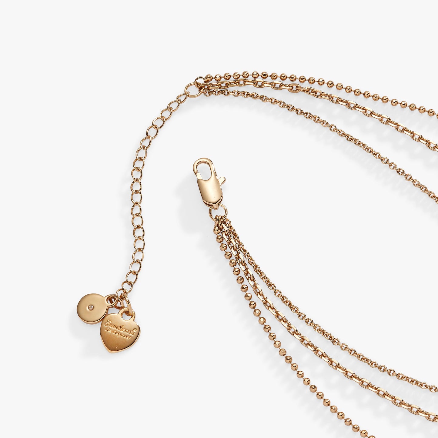 Sweethearts® Triple-Strand Charm Necklace ALEX AND ANI