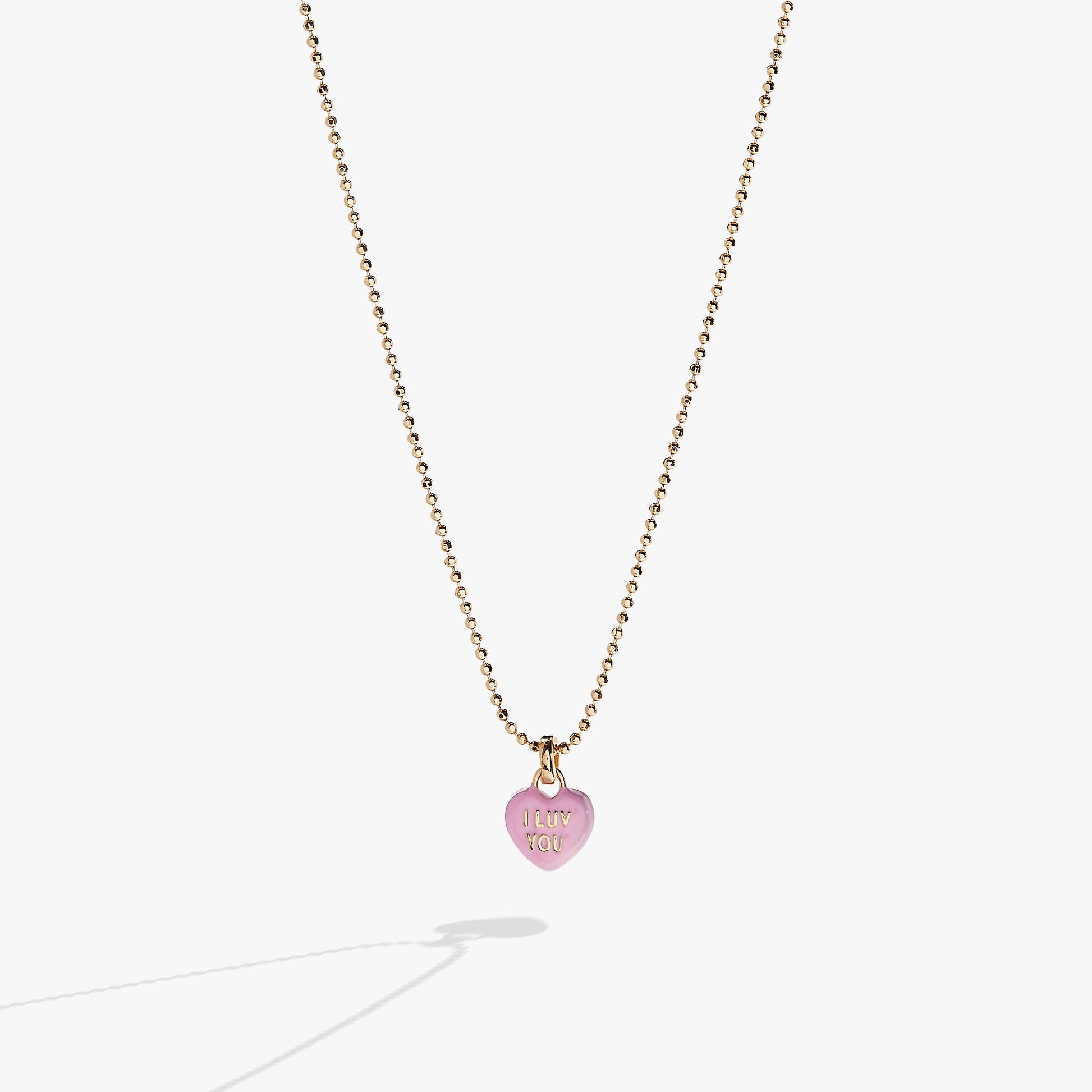 Sweethearts® 'I Luv You' Charm Necklace ALEX AND ANI