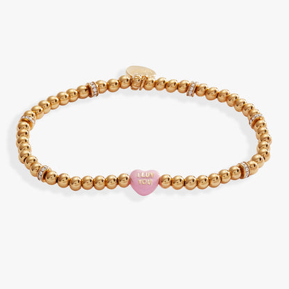 Sweethearts® 'I Luv You' Stretch Bracelet ALEX AND ANI