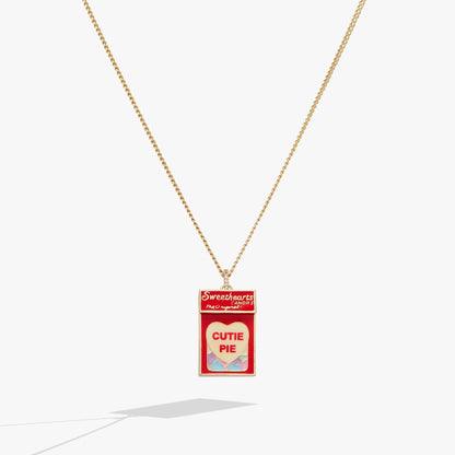 Sweethearts® Box Locket And Heart Charm Necklace ALEX AND ANI