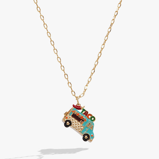 Taco Truck Locket Necklace ALEX AND ANI