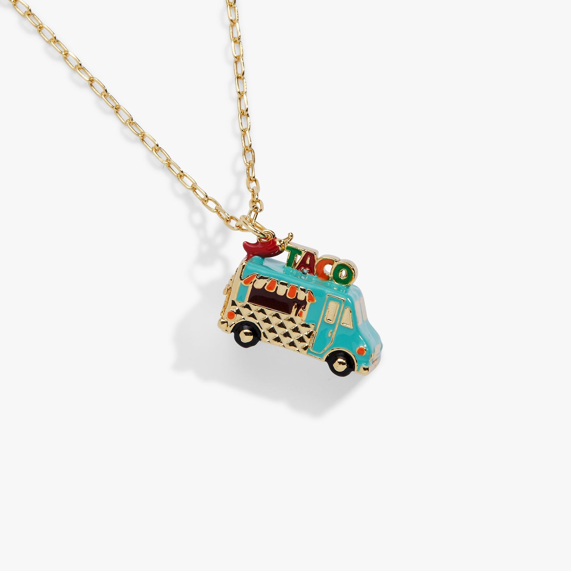 Taco Truck Locket Necklace ALEX AND ANI