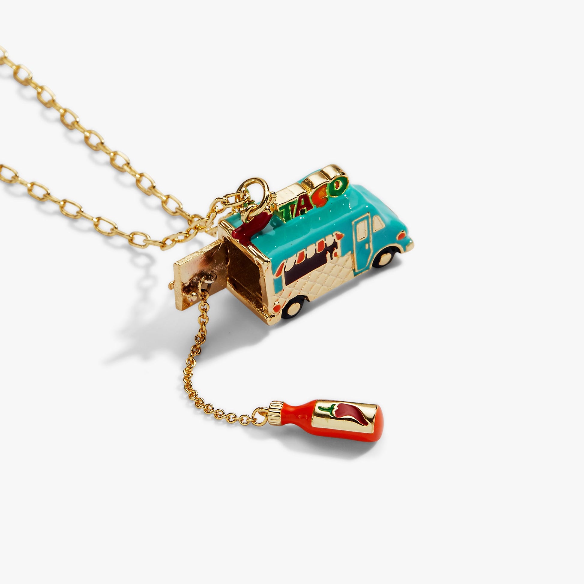 Taco Truck Locket Necklace ALEX AND ANI