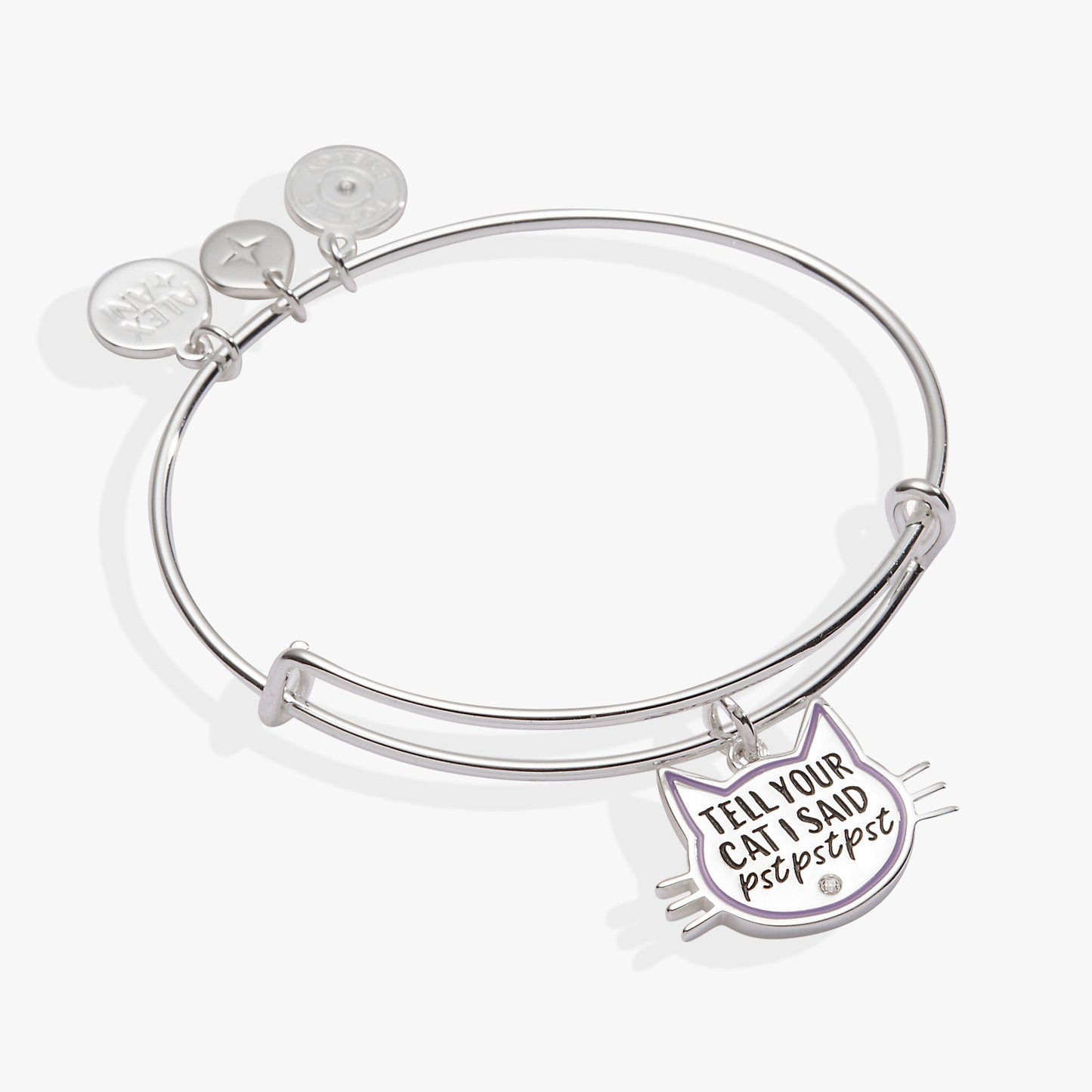 'Tell Your Cat I Said Pst Pst Pst' Bangle ALEX AND ANI
