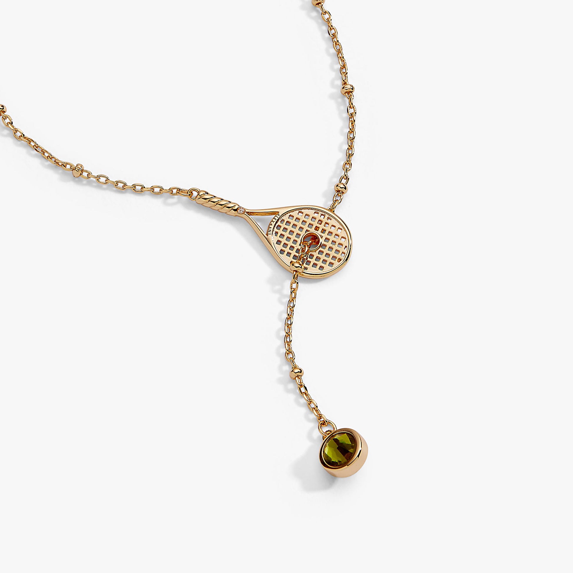 Tennis Racket Y-Necklace ALEX AND ANI