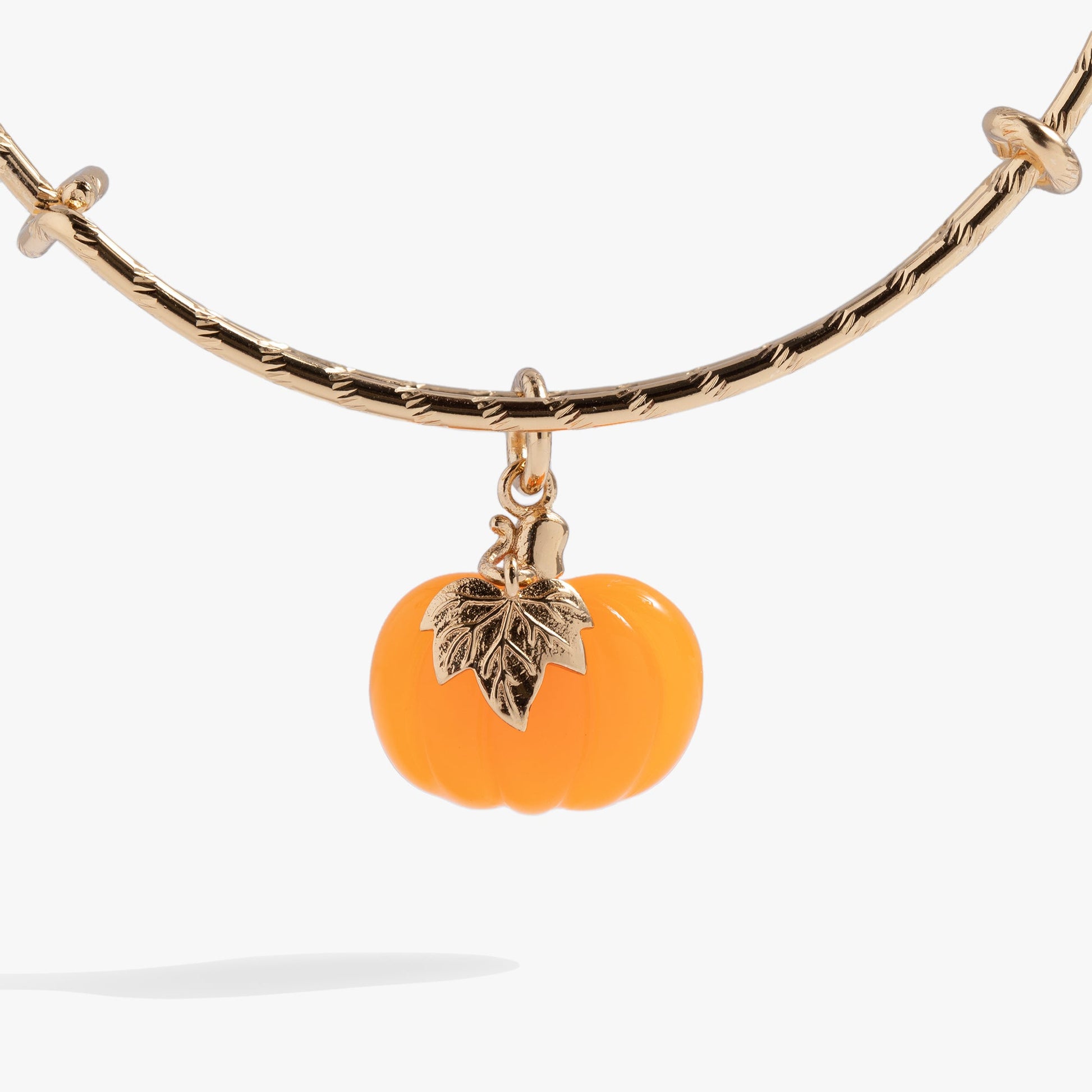 Pumpkin Textured Bangle ALEX AND ANI