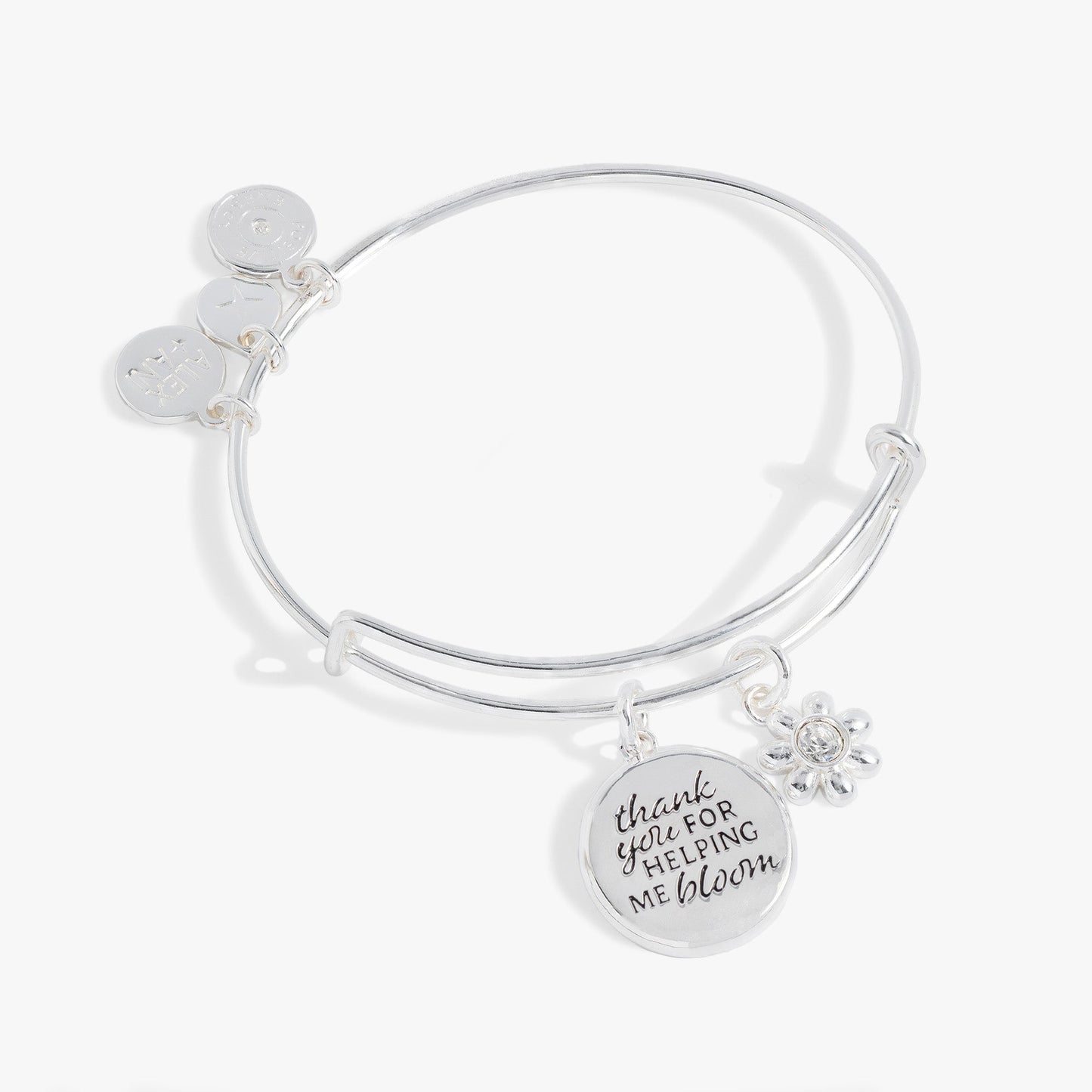 Thank You For Helping Me Bloom' Charm Bangle ALEX AND ANI