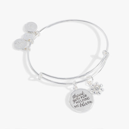 Thank You For Helping Me Bloom' Charm Bangle ALEX AND ANI
