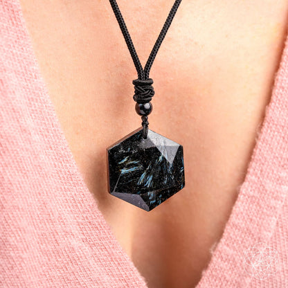 The Arfvedsonite Deep Healing Pendant Conscious Items