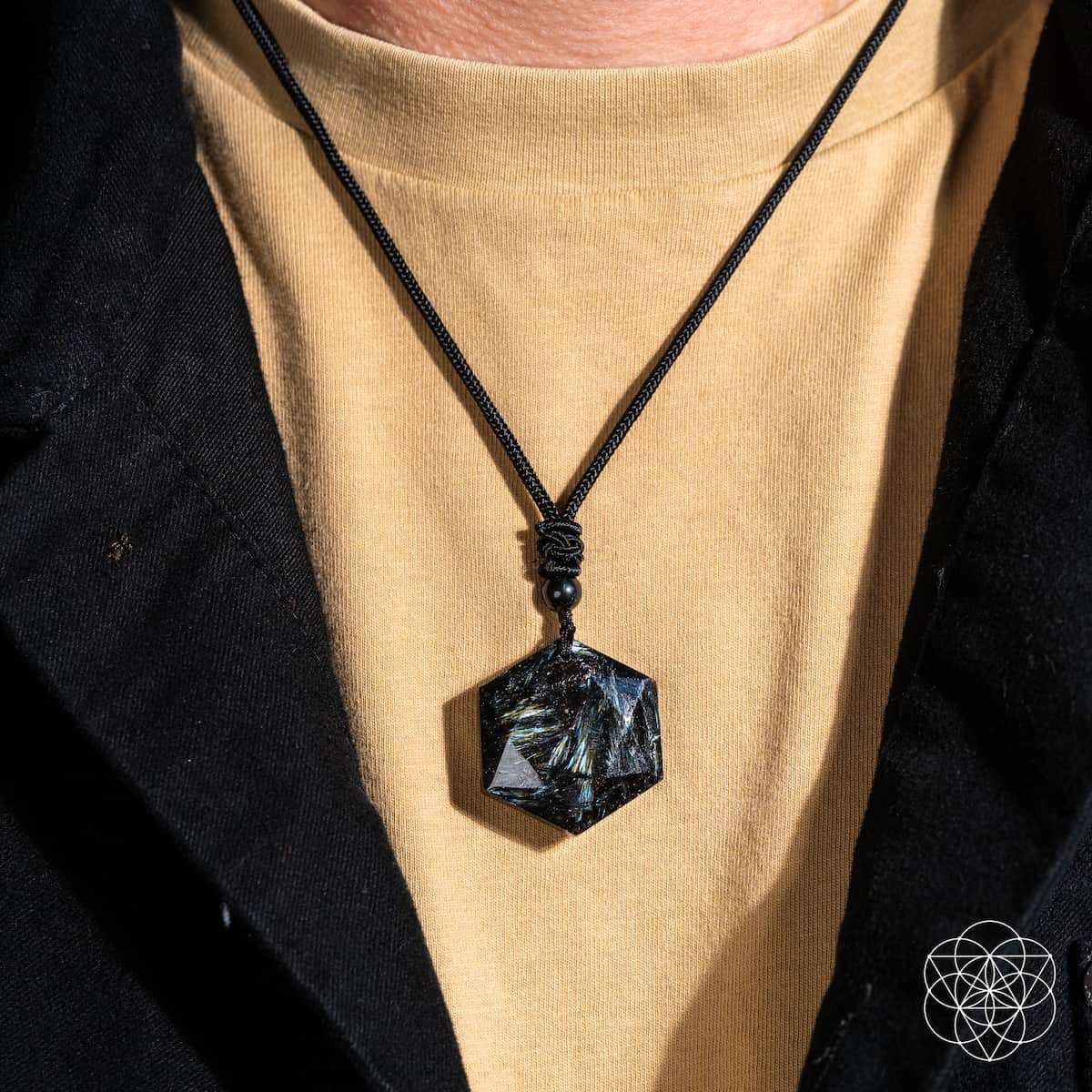 The Arfvedsonite Deep Healing Pendant Conscious Items