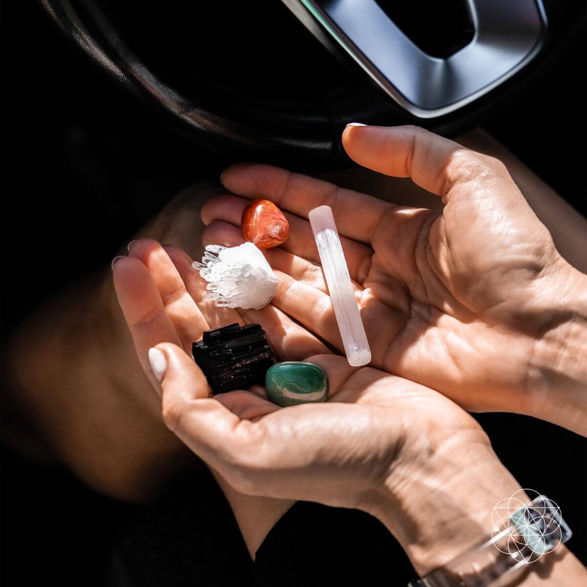 The Car Protection Crystal Kit Conscious Items