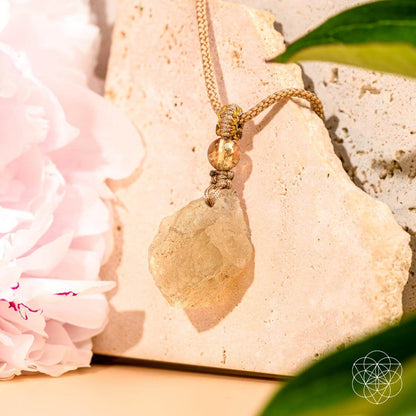 The Destiny Relic – Libyan Desert Glass Pendant Conscious Items