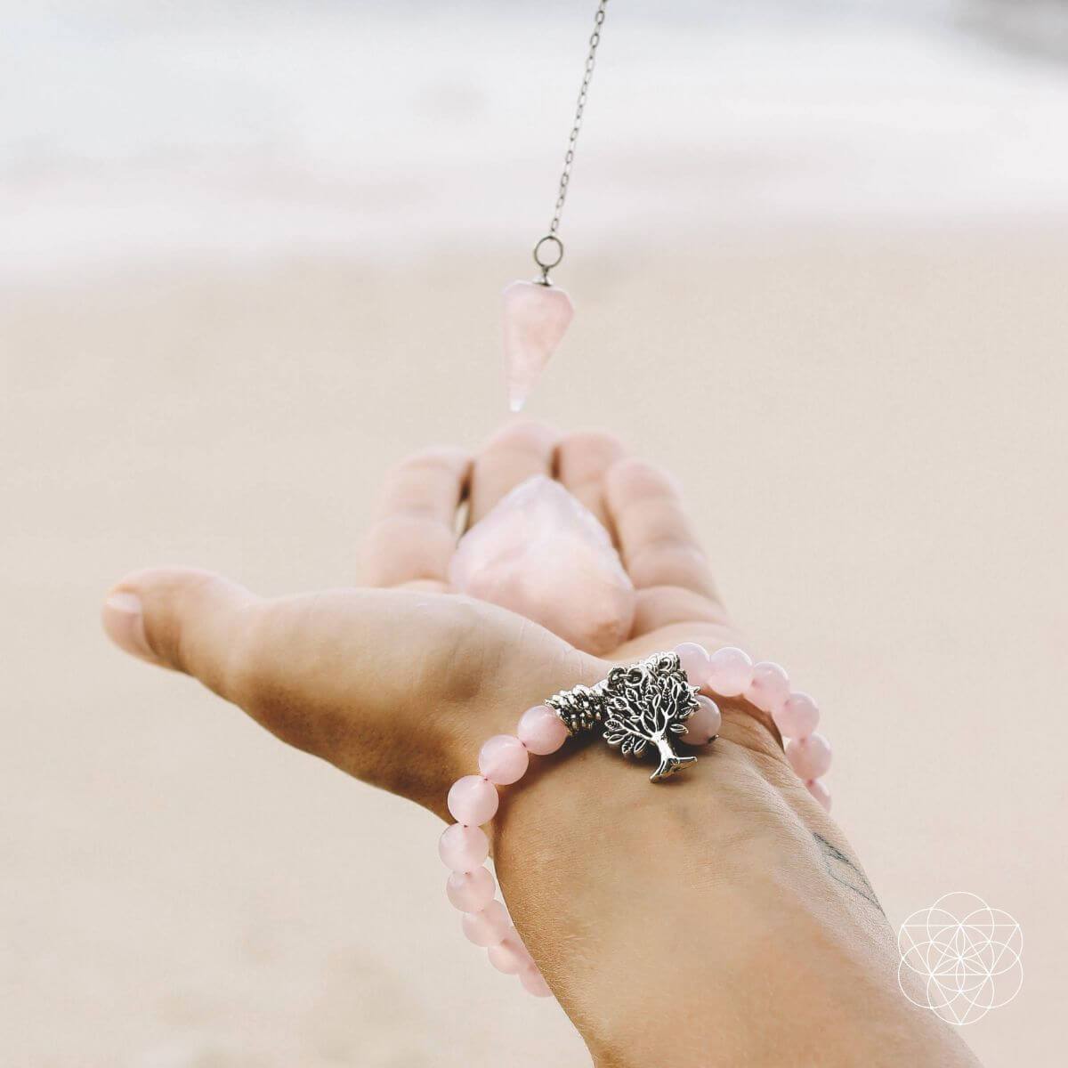 The Rose Quartz Healing Crystal Set Conscious Items