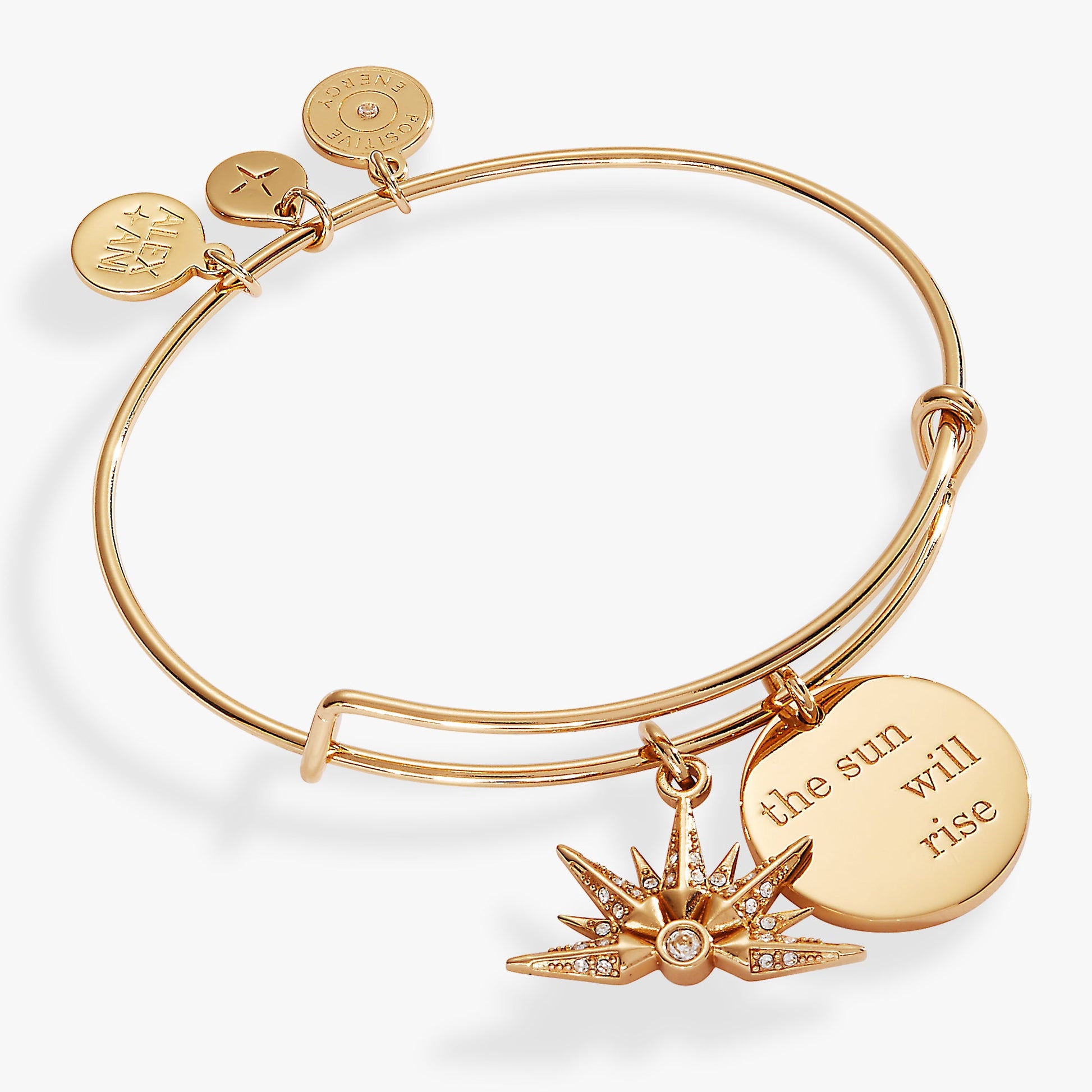 “The Sun Will Rise” Duo Charm Bangle ALEX AND ANI