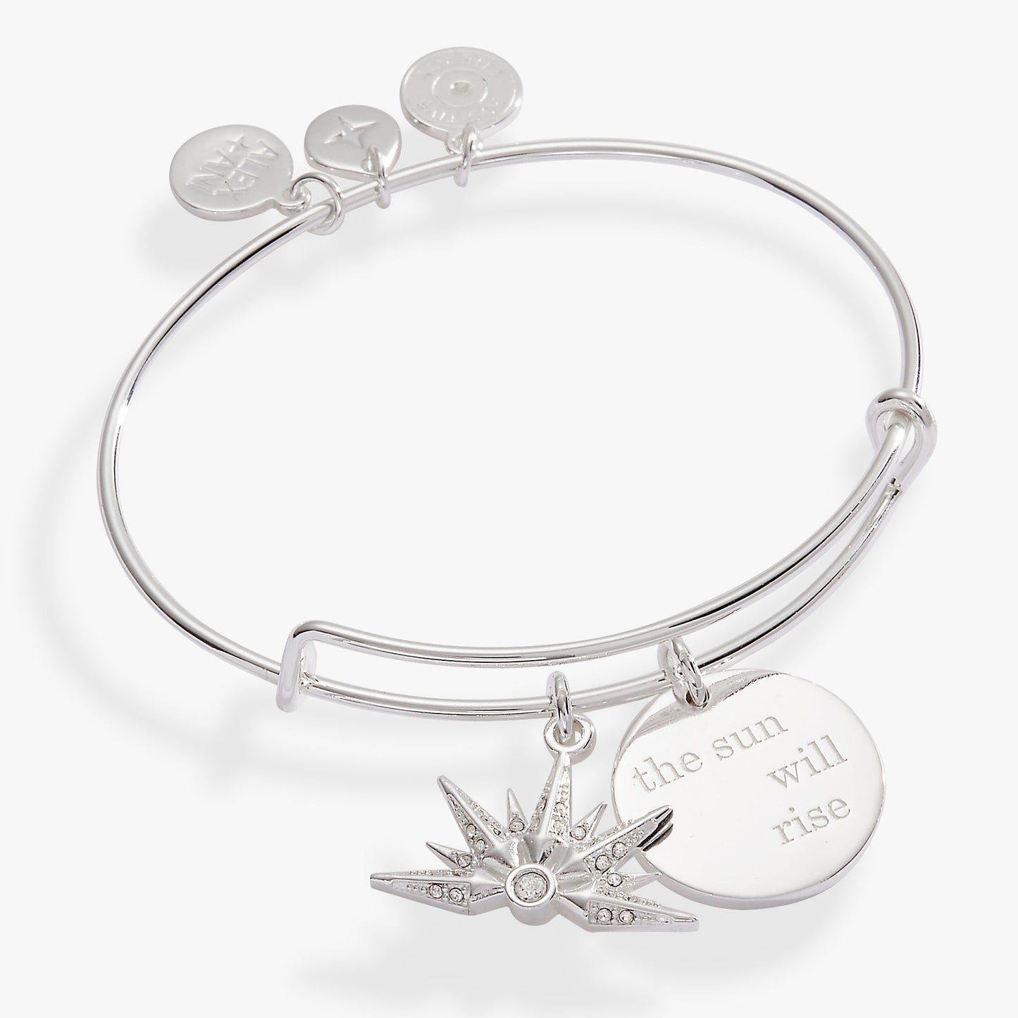 “The Sun Will Rise” Duo Charm Bangle ALEX AND ANI