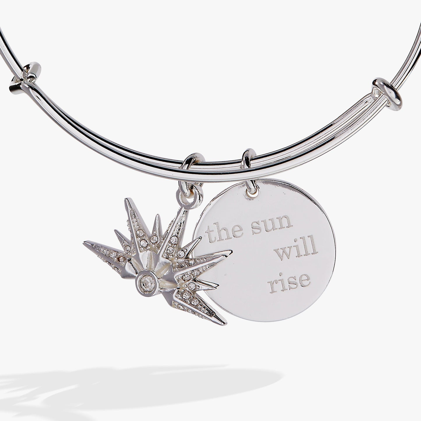 “The Sun Will Rise” Duo Charm Bangle ALEX AND ANI