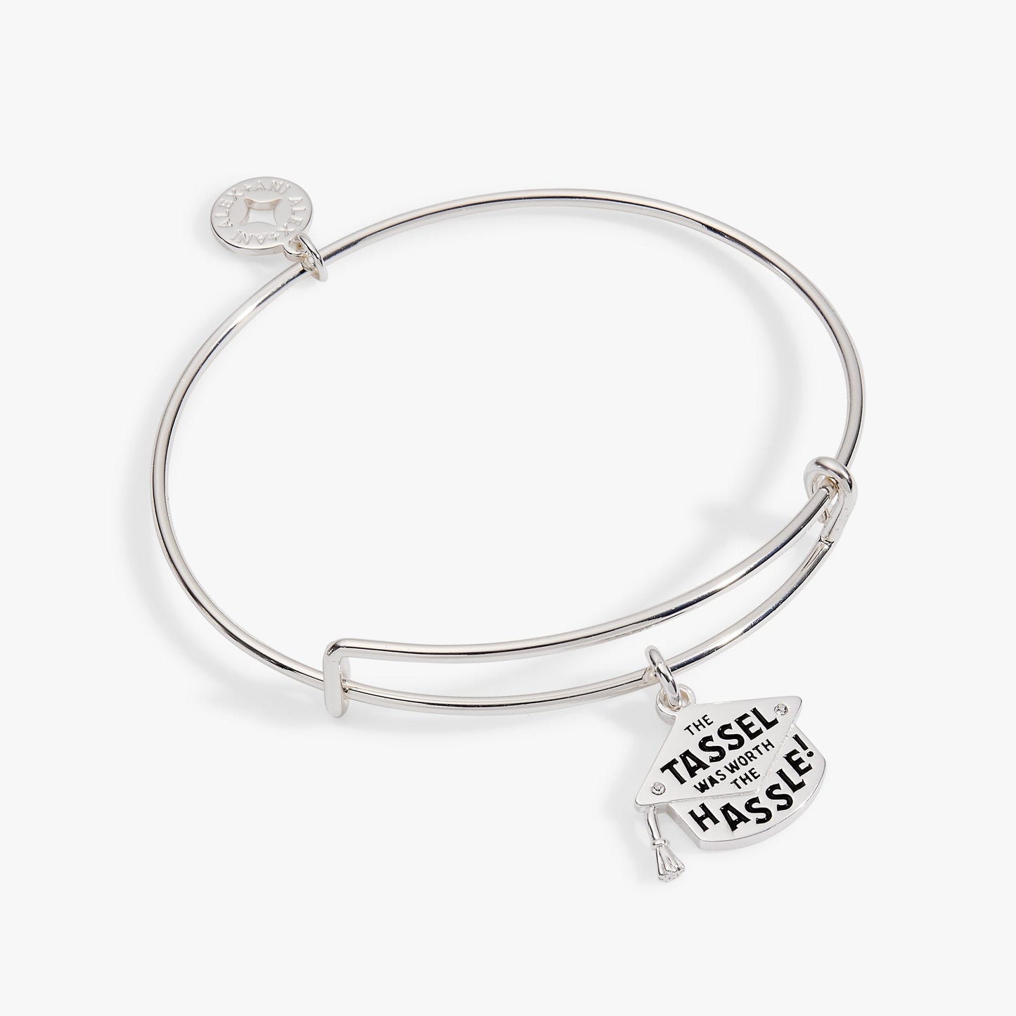 "The Tassel Was Worth The Hassle" Charm Bangle ALEX AND ANI