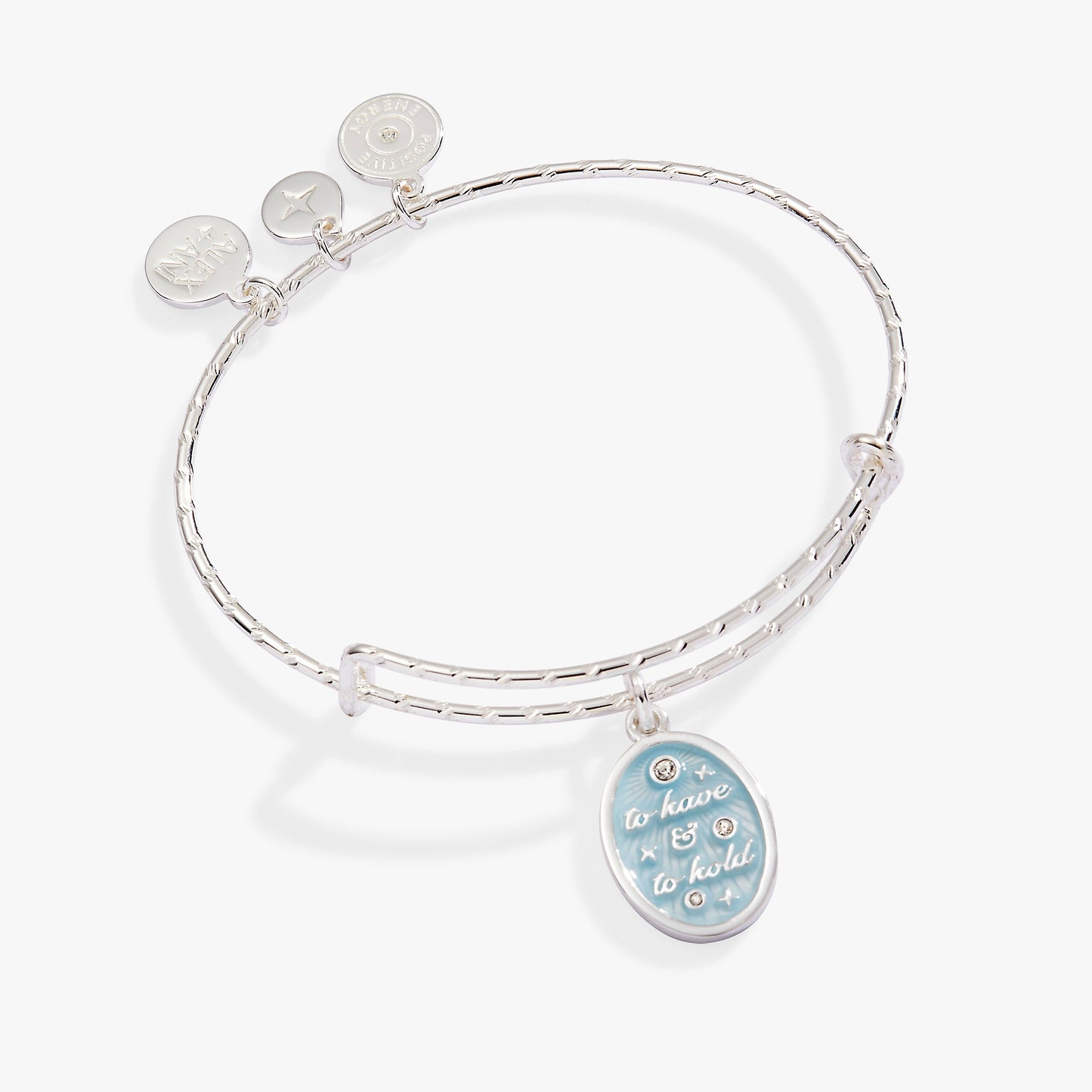 'To Have And To Hold' Bridal Bangle ALEX AND ANI