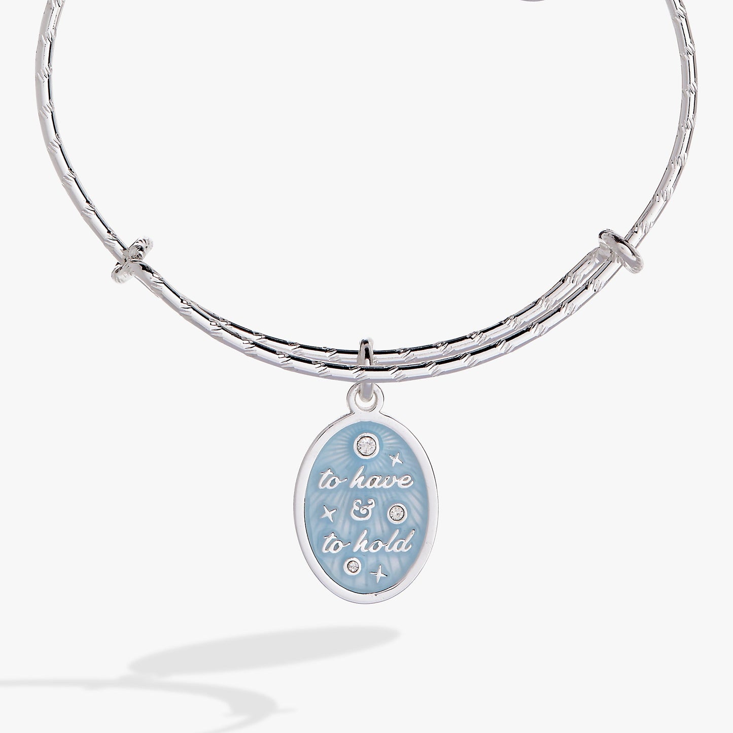 'To Have And To Hold' Bridal Bangle ALEX AND ANI