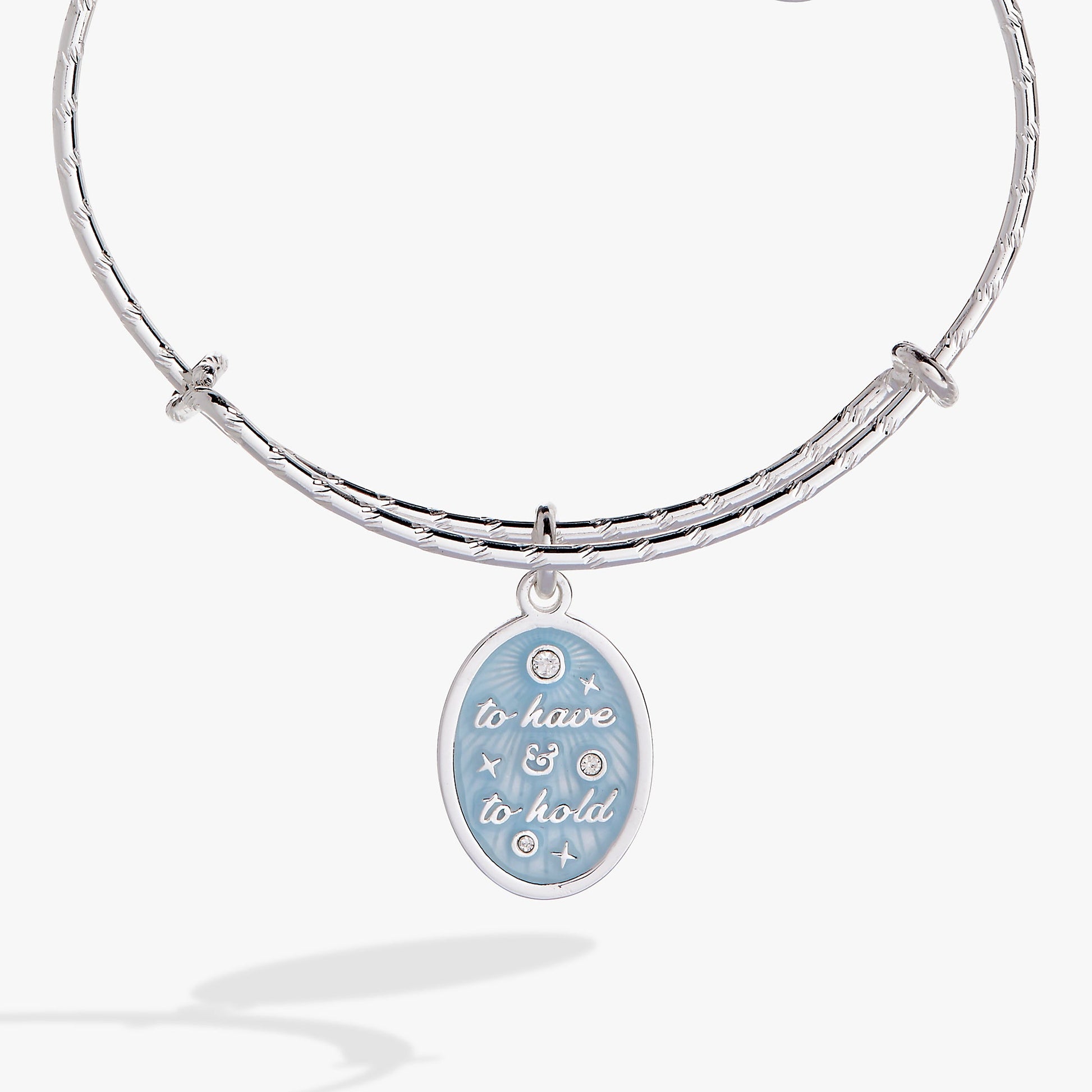 'To Have And To Hold' Bridal Bangle ALEX AND ANI