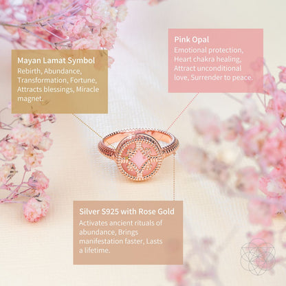 Totem of Abundance: Mayan Lamat Silver Ring of Miracles Conscious Items