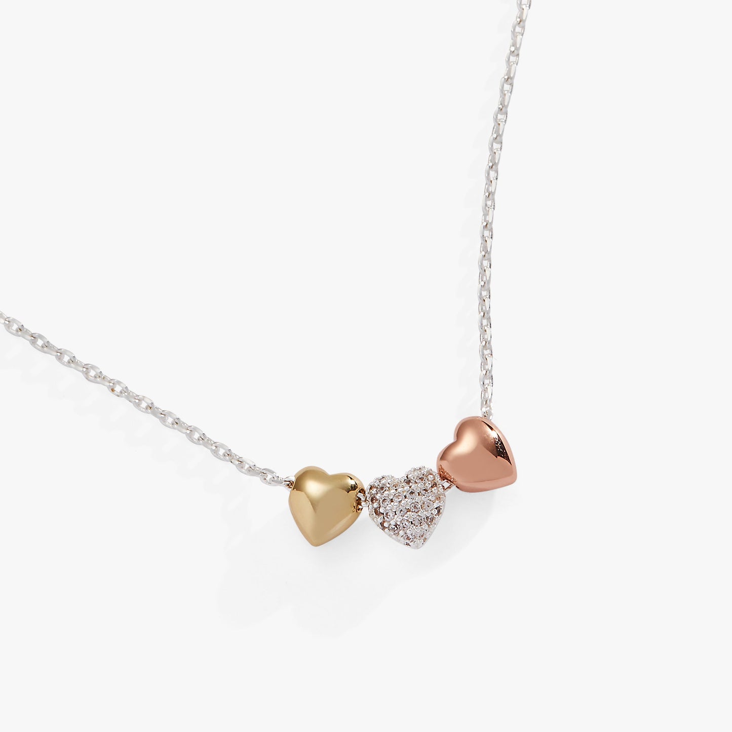 Crystal Heart Slider Necklace ALEX AND ANI