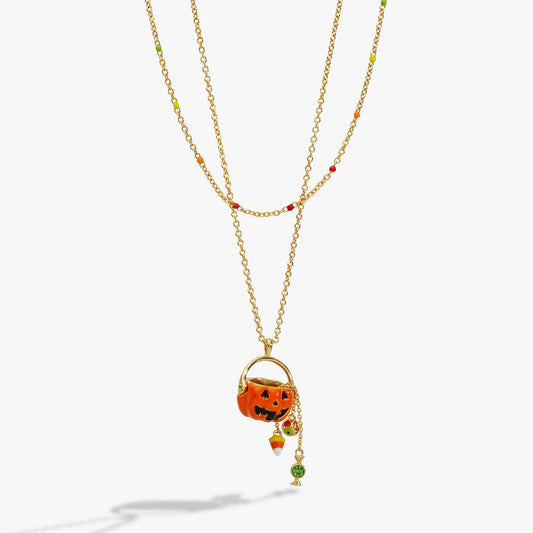 'Trick or Treat' Layered Necklace ALEX AND ANI