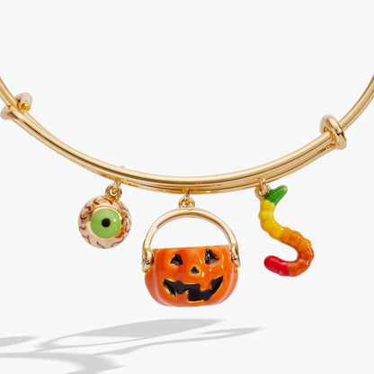'Trick or Treat' Multi Charm Bangle ALEX AND ANI
