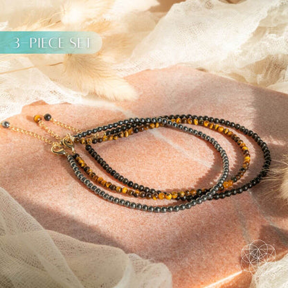 Triple Protection Anklet Set Conscious Items