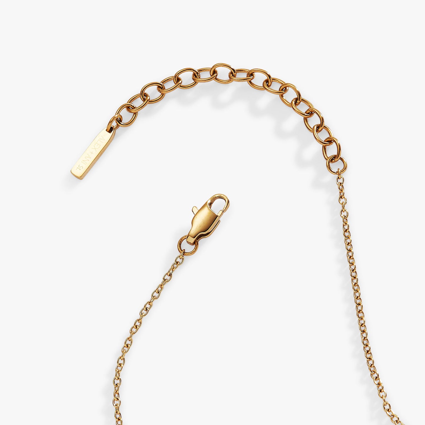 Triple Stone Crystal Inline Necklace ALEX AND ANI