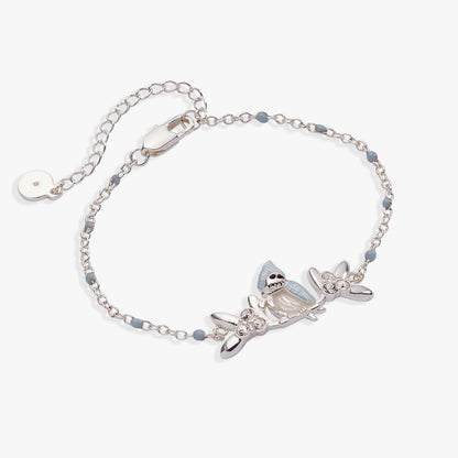 Tufted Titmouse Bird Bracelet ALEX AND ANI