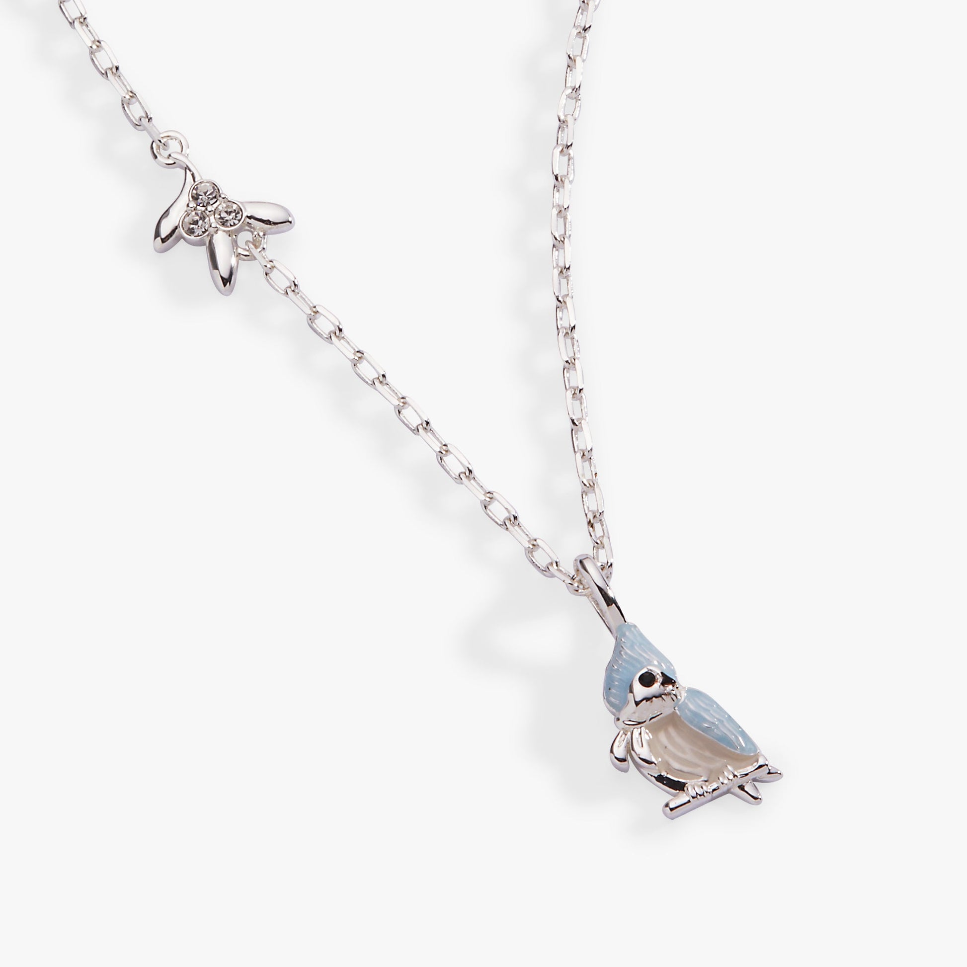 Tufted Titmouse Bird Pendant Necklace ALEX AND ANI