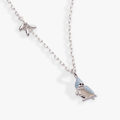 Tufted Titmouse Bird Pendant Necklace ALEX AND ANI