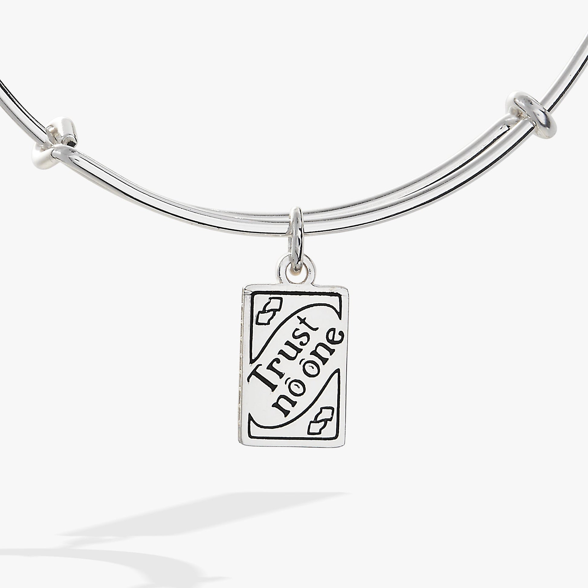 UNO™ “Trust No One” Charm Bangle ALEX AND ANI