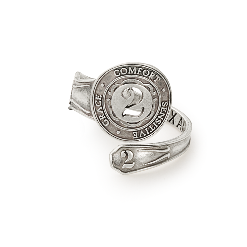 Number 2 Spoon Ring | Grace, Comfort, and Sensitive ALEX AND ANI