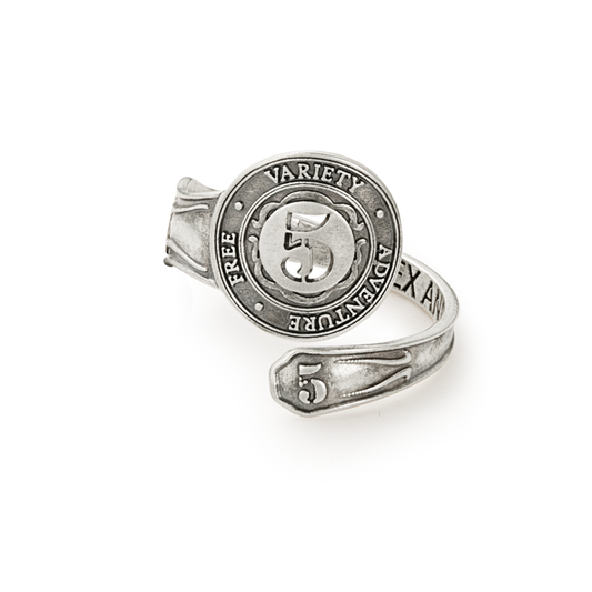Number 5 Spoon Ring | Free, Variety, and Adventure ALEX AND ANI
